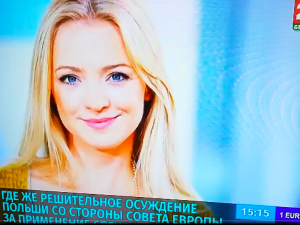 Kurdej-Szatan „gwiazdą” białoruskiej telewizji! „Tak wygląda wolność słowa w Polsce” [WIDEO]